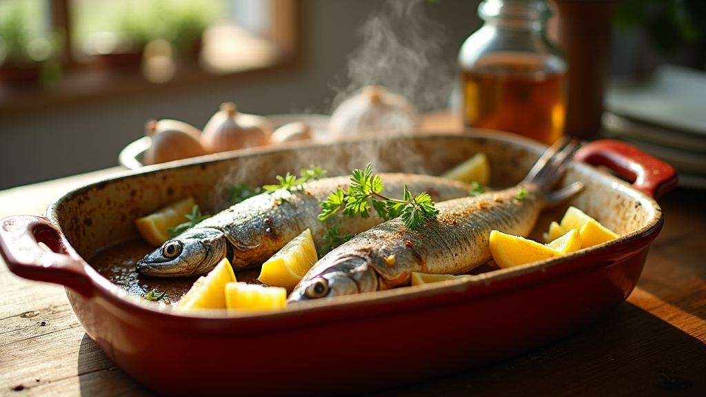 Des sardines au four savoureuses et faciles à préparer