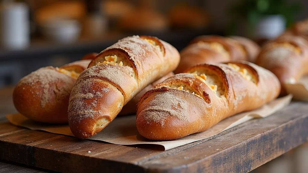Intérieur d'une boulangerie artisanale à Angers