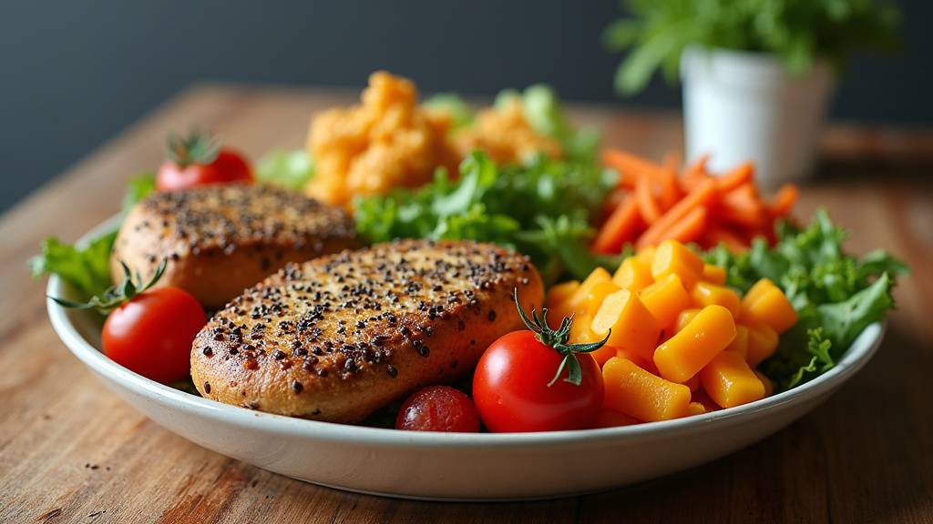 Graphique des apports caloriques et protéiques pour la prise de masse