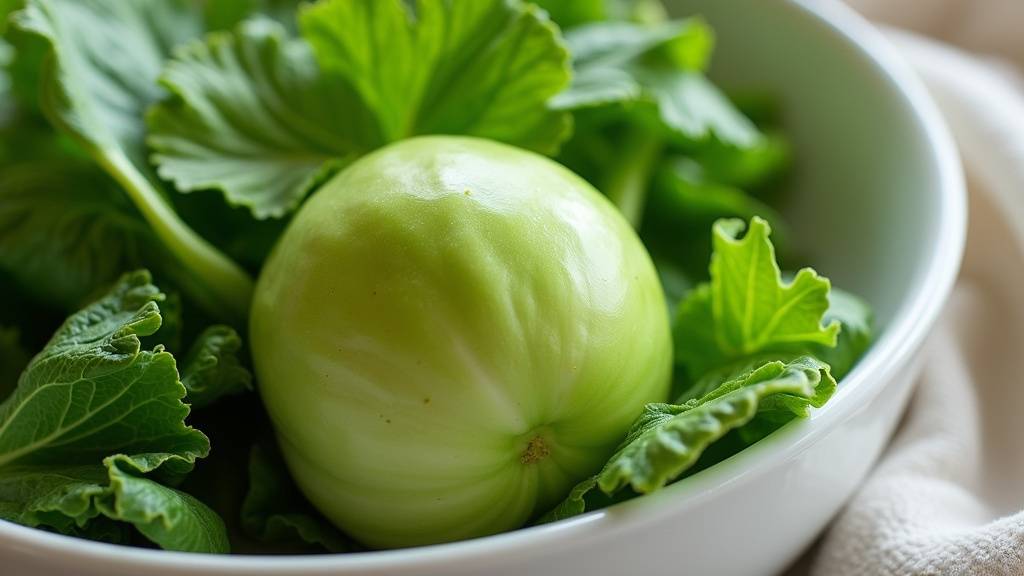 Chou vert blanchi bien égoutté sur du papier absorbant