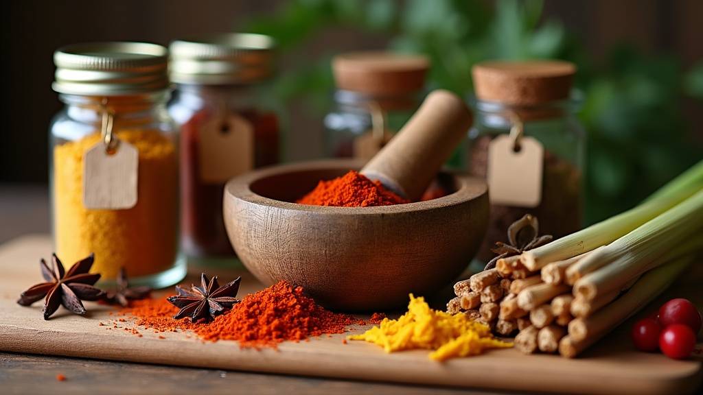 Épices, huiles et condiments rares