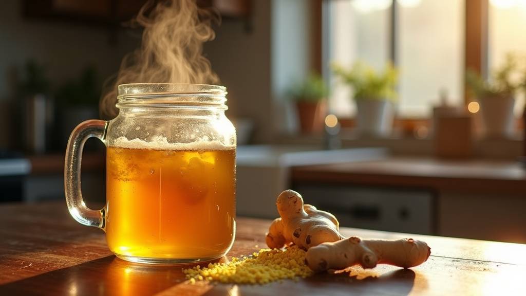 Étapes de fabrication de la bière de gingembre maison