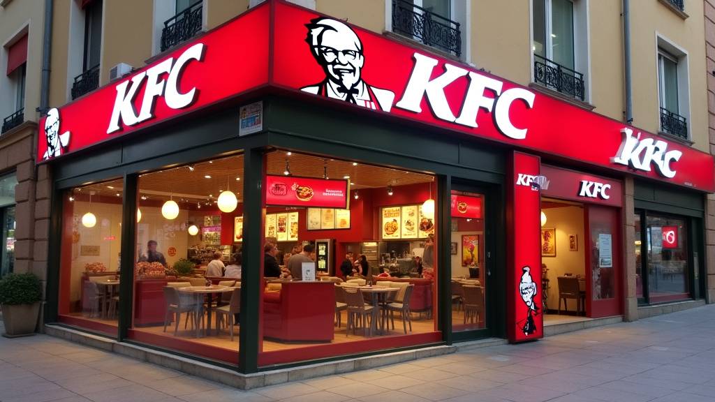 Carte localisant le KFC Nîmes Centre