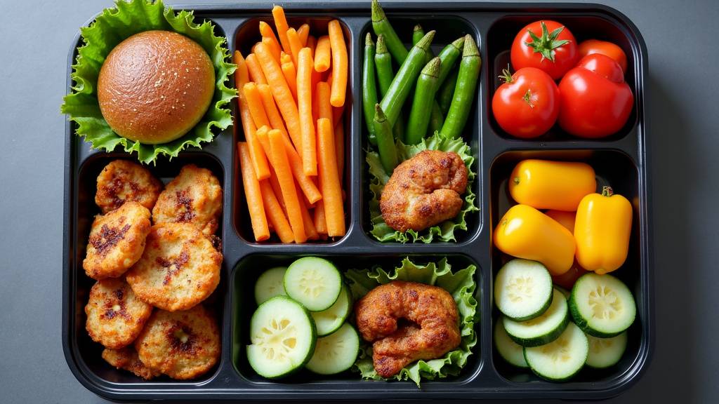 Préparation de repas économiques pour la prise de masse