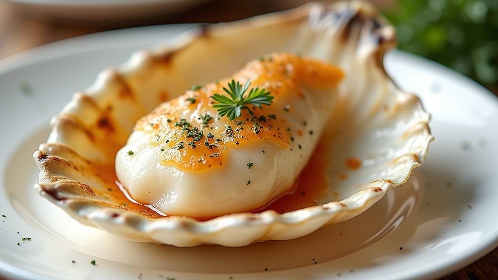 Technique d'ouverture des coquilles Saint-Jacques avec un couteau à huître