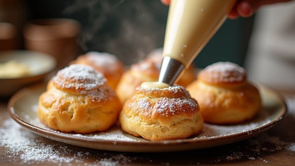 Préparation de la pâte à choux