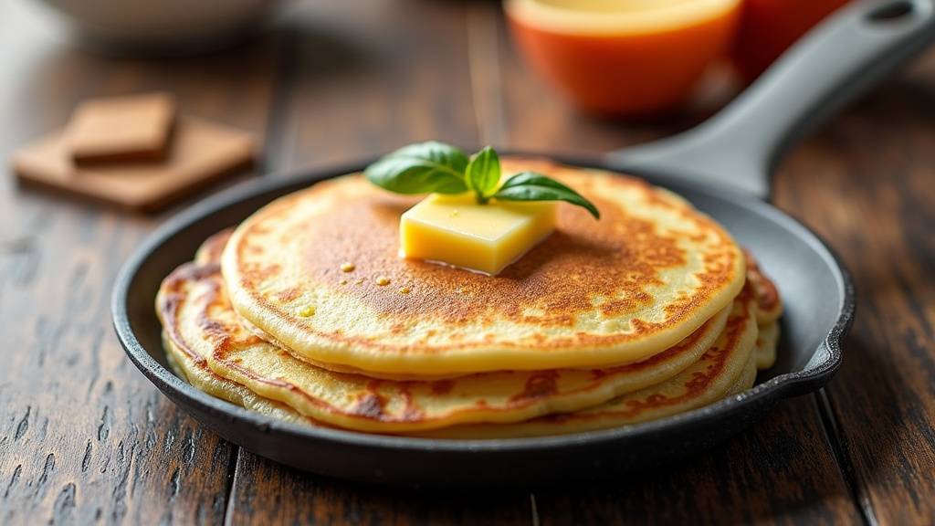 Poêle à pancake avec des compartiments de différentes formes pour divertir les enfants
