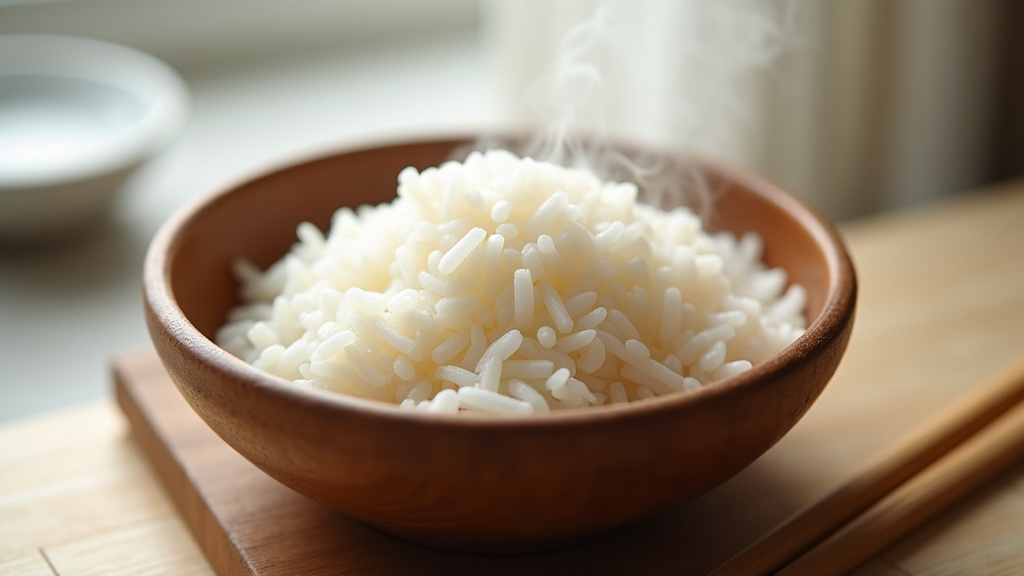 Préparation du riz à sushi dans un hangiri traditionnel