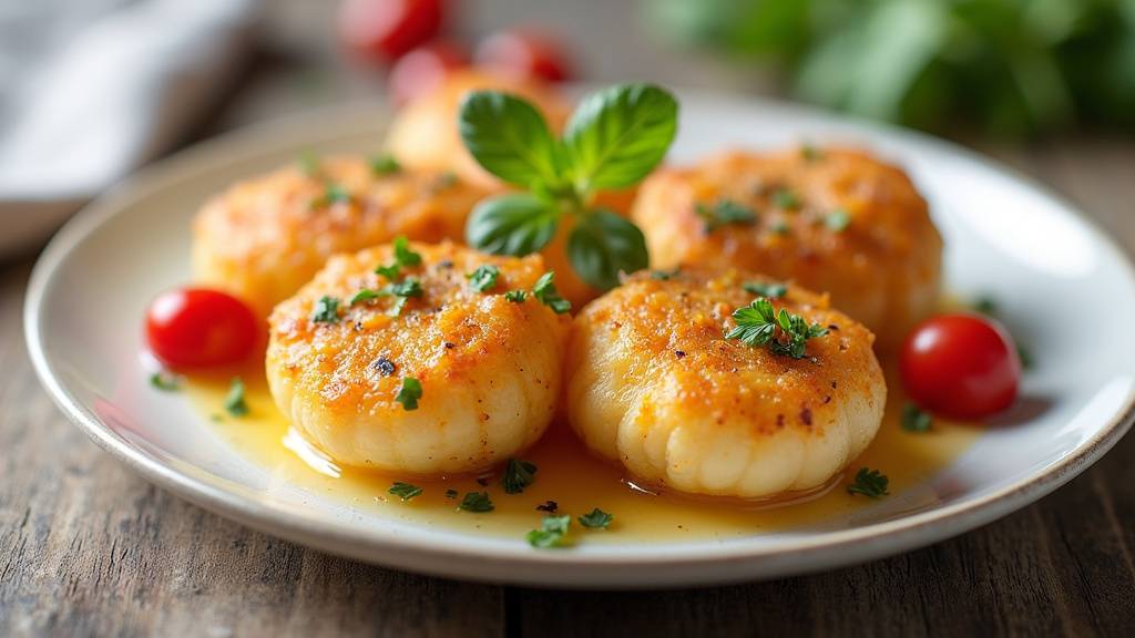 Coquilles Saint-Jacques fraîches sur un plateau de poissonnier