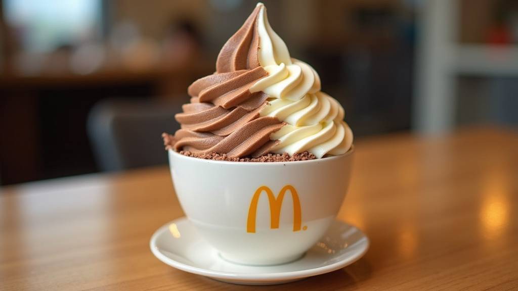Détail des allergènes présents dans le Sundae McDonald's
