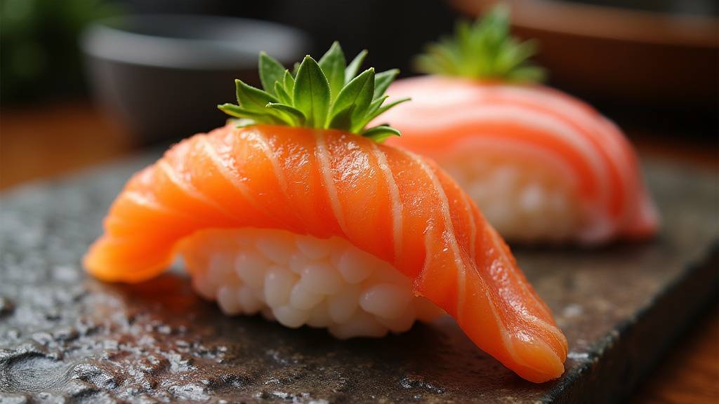 Intérieur de Sushi B Paris - Comptoir minimaliste