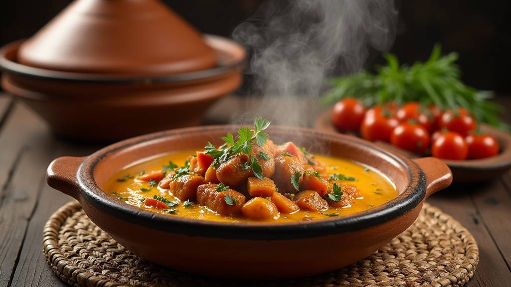 Schéma explicatif du fonctionnement du cône du tajine.