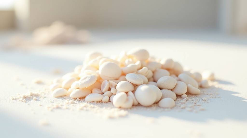 Processus de transformation des coquilles en broyat calcaire