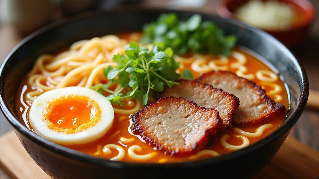Différents types de ramen japonais